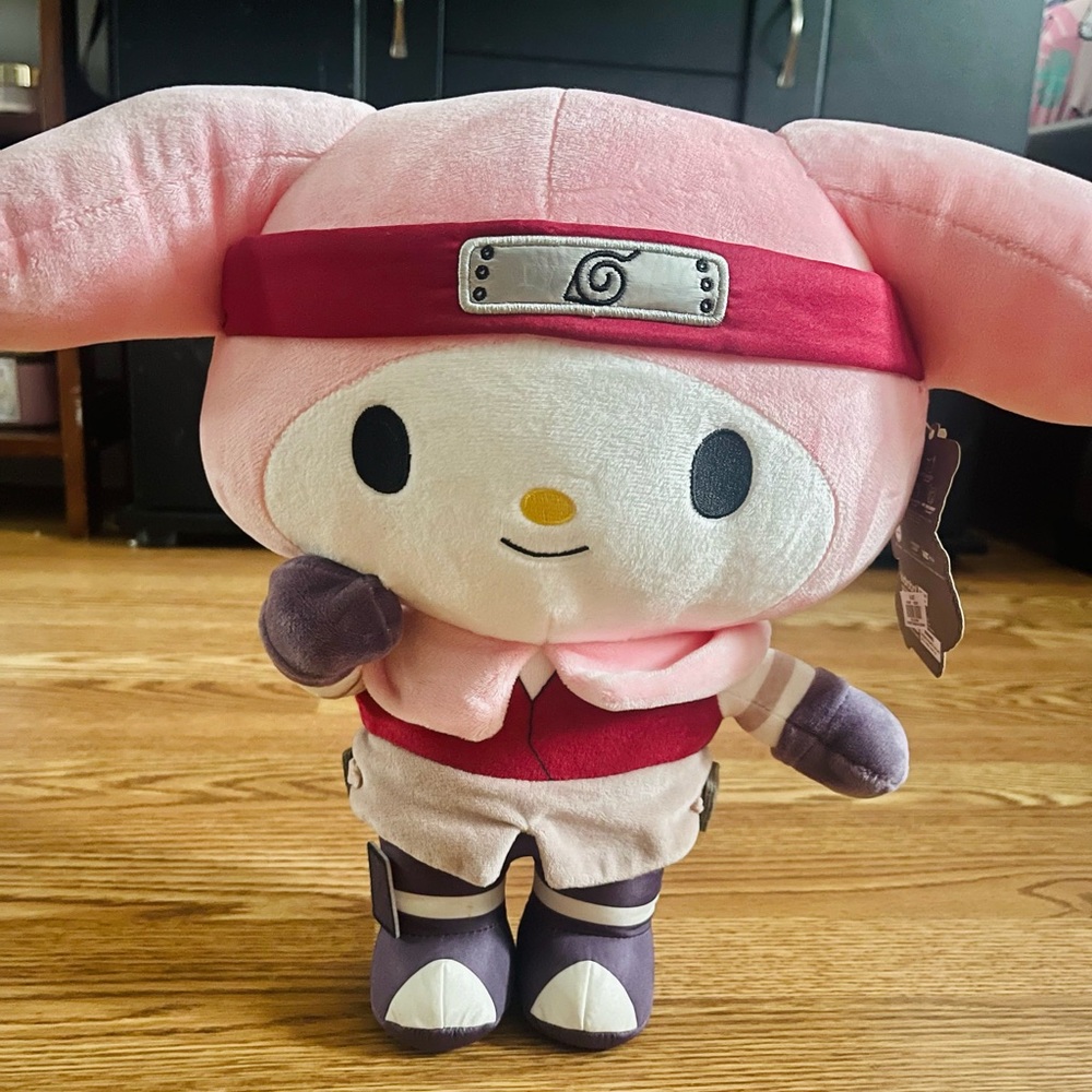 Naruto x Sanrio My melody plush